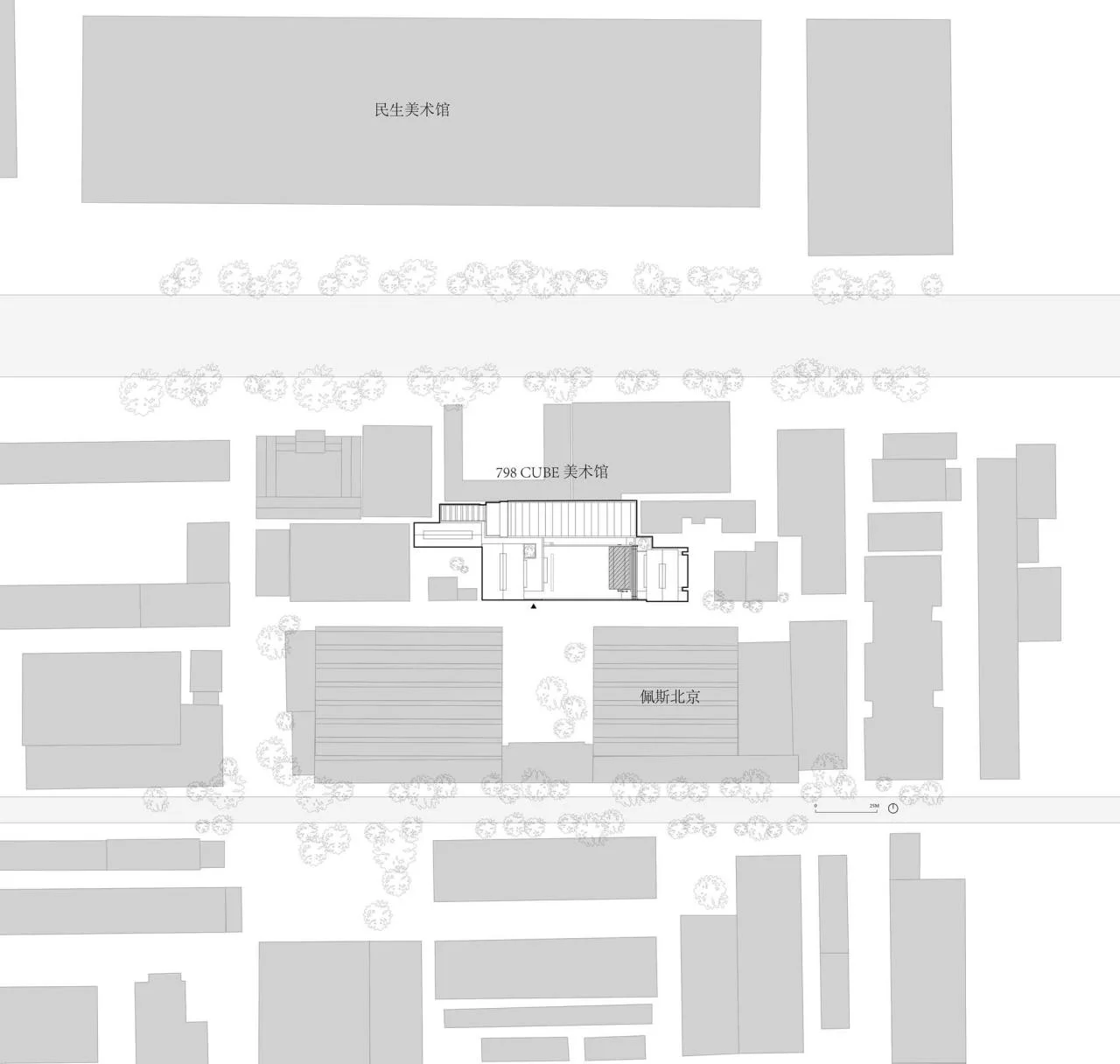 BIM Architecture | 798CUBE Art Museum/Zhu Pei Architectural Design Firm
