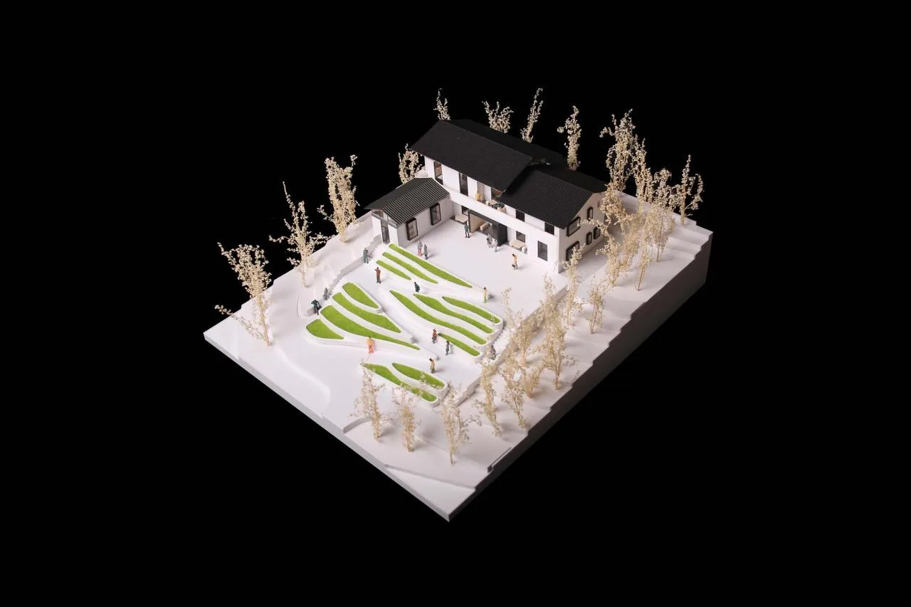 BIM Architecture | Anshi Rural Bookstore/Fengmao Architecture