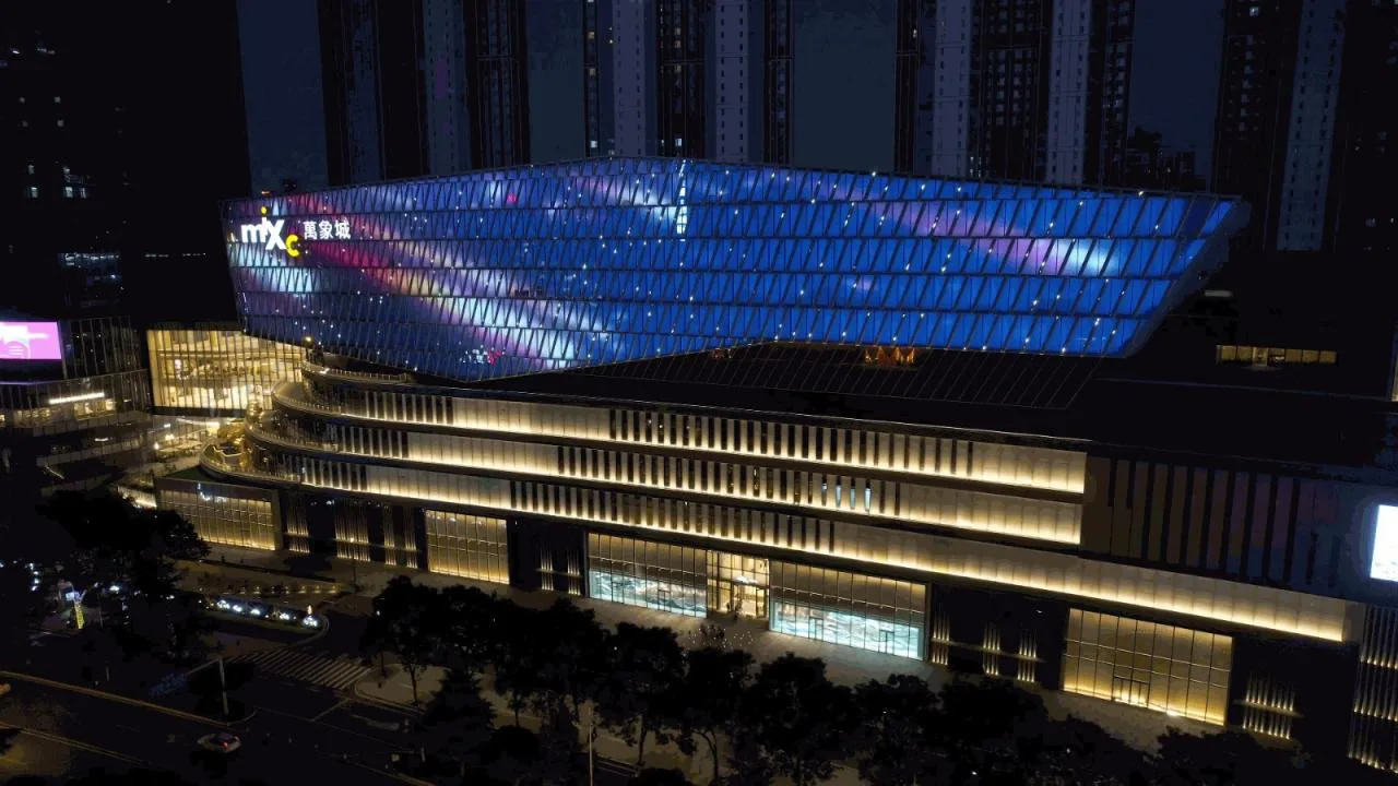 BIM Architecture | Wuhan MixC: "Crown of Crystals", "MixC of Light"/GD Grand View International