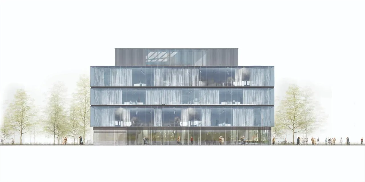 BIM Architecture | Opening and closing curtains following the path of the sun, Baramundi Headquarters/Haiyin Architecture