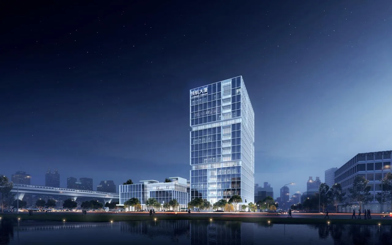 BIM Architecture | Changzhou High Speed Rail New City Navigation Building/Jianhe Architecture