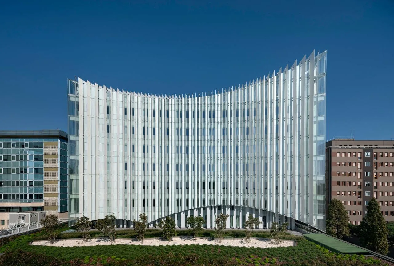 BIM architecture | Hospital that can absorb haze: New Surgery and Emergency Center of Milan San Rafael Hospital/MCA Architecture Firm