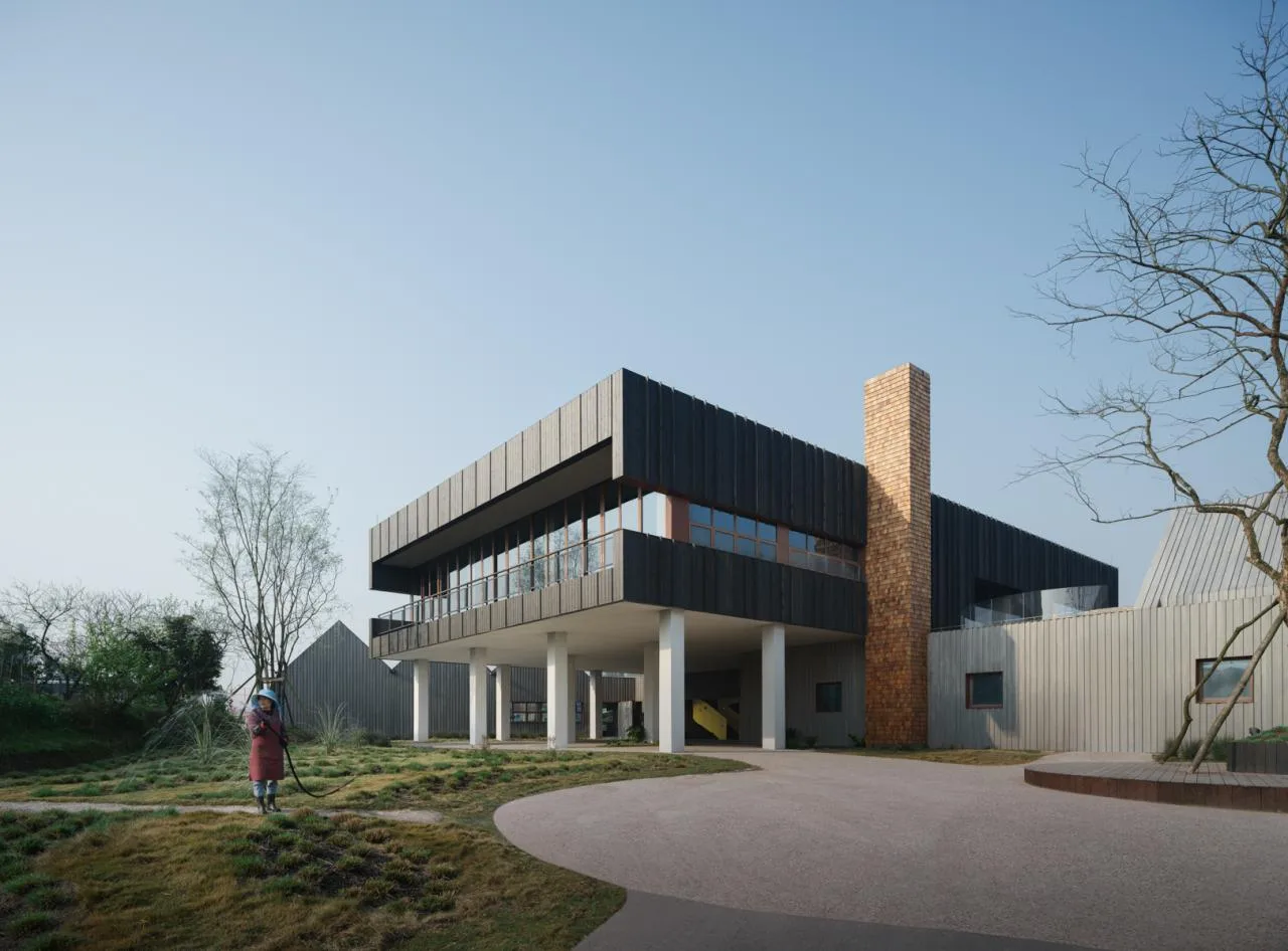BIM Architecture | A Country Club that Unleashes Nature: JOYBO FARM/Wujian Architectural Design Firm on Jiang Xiaobai's One Acre Three Part Land