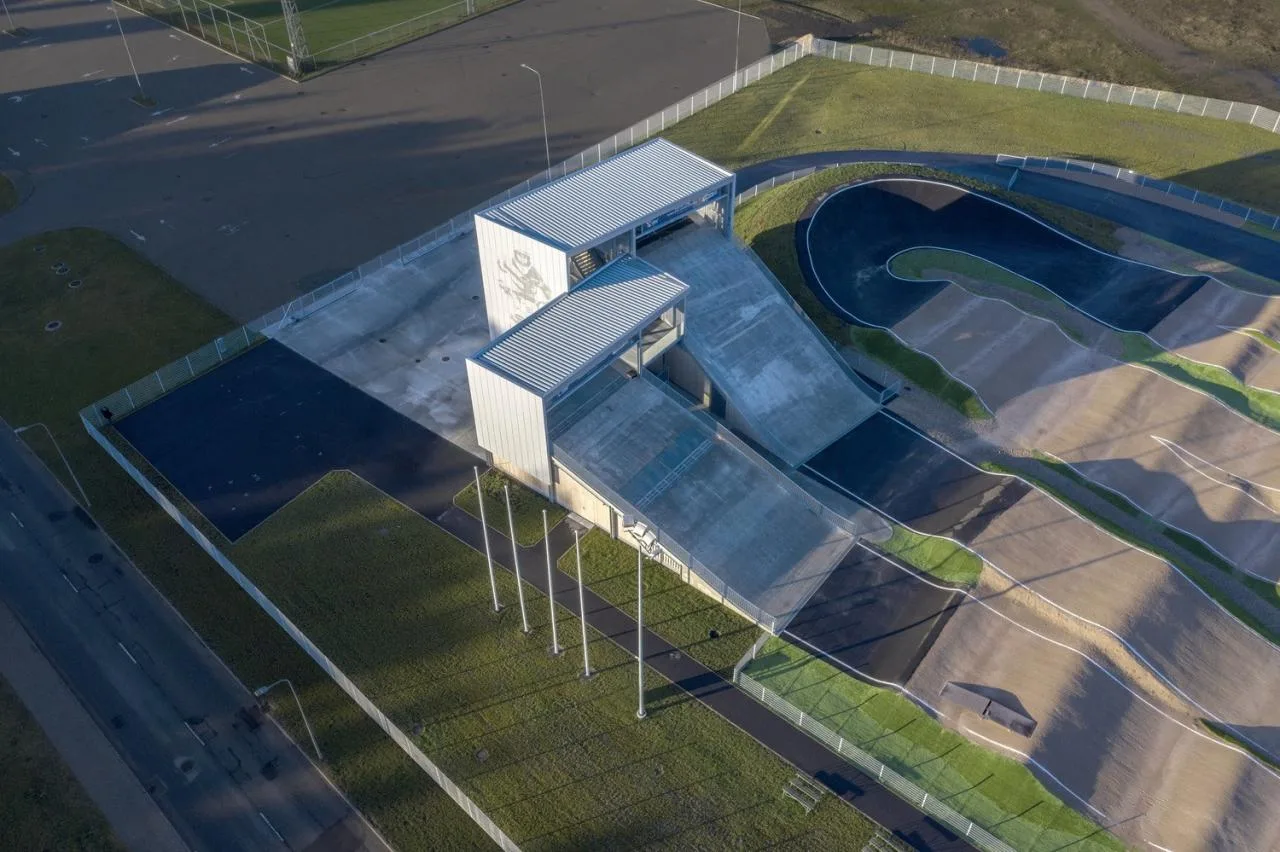 BIM Architecture | Olympic Champion Maris Strombergs' BMX Track/Balta Istaba