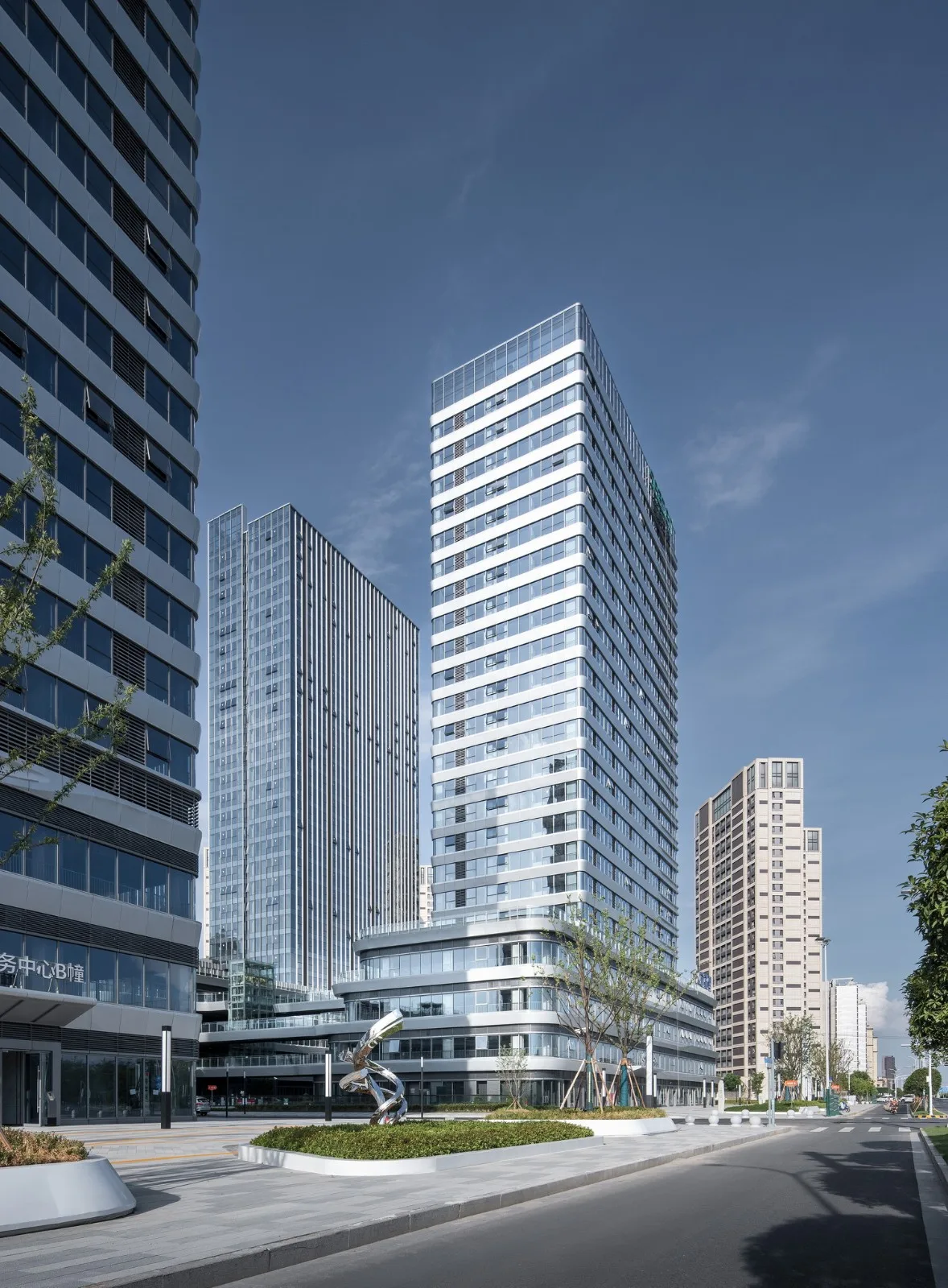 BIM Architecture | Moc Xinguangli · Suzhou High Speed Rail New City Composite Commercial Block/Jianhe Architecture