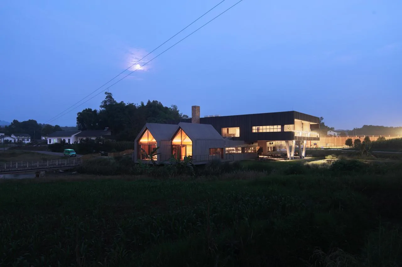 BIM Architecture | A Country Club that Unleashes Nature: JOYBO FARM/Wujian Architectural Design Firm on Jiang Xiaobai's One Acre Three Part Land