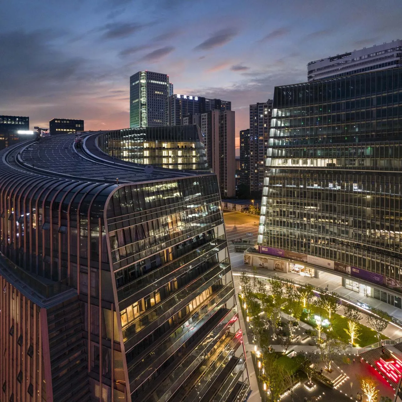 BIM Architecture | Chengdu High tech Innovation and Cooperation Center/LLA