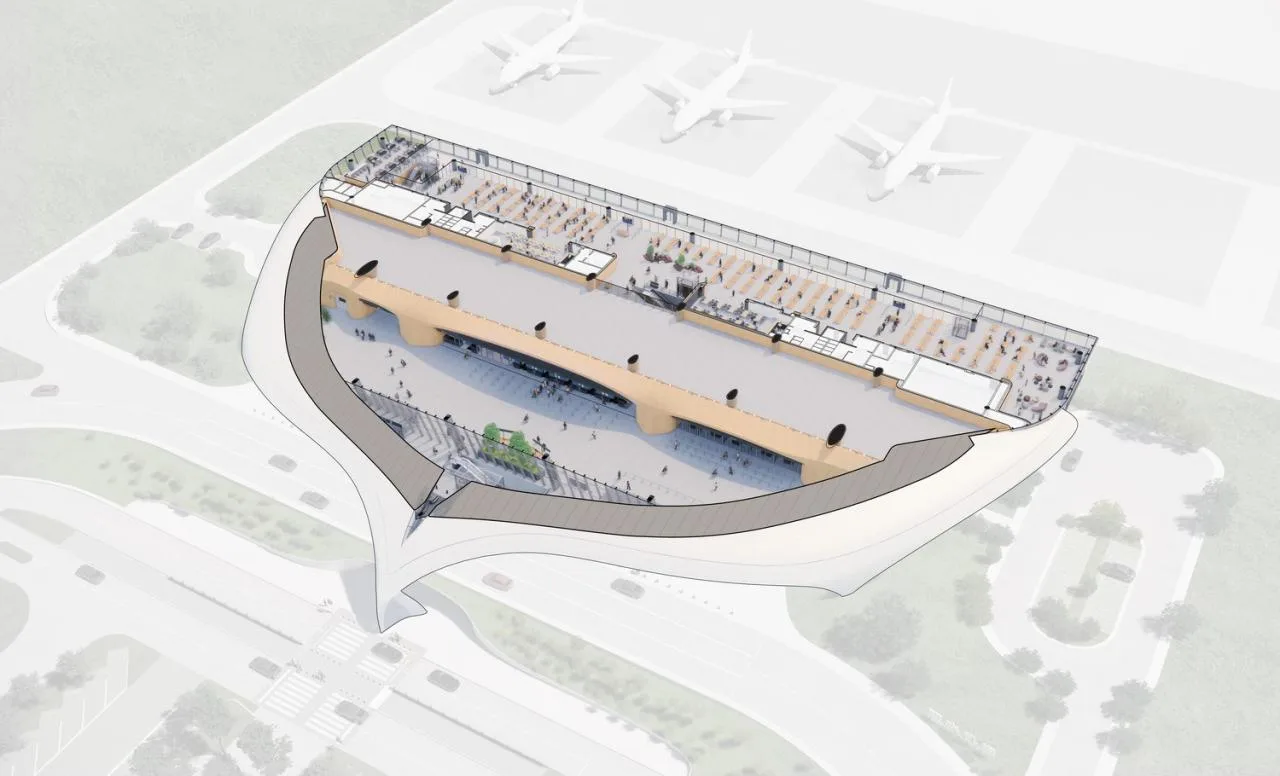 BIM Architecture | 'Flying Birds in the Mountains': Design of Lishui Airport in Zhejiang/MAD by Ma Yansong