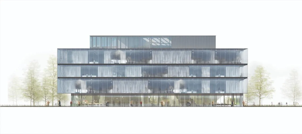 BIM Architecture | Opening and closing curtains following the path of the sun, Baramundi Headquarters/Haiyin Architecture