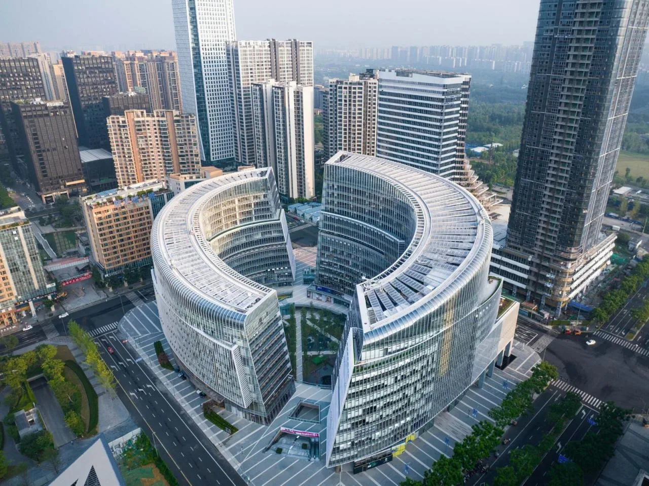 BIM Architecture | Chengdu High tech Innovation and Cooperation Center/LLA