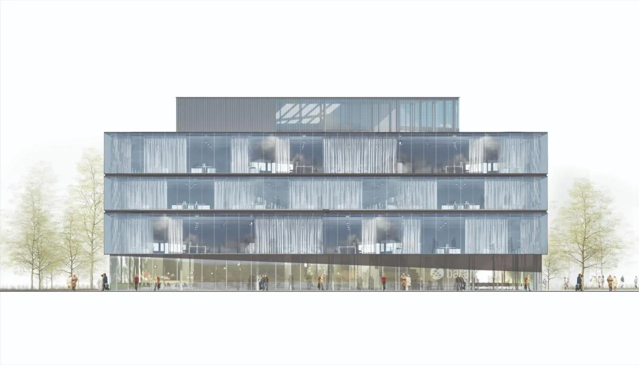 BIM Architecture | Opening and closing curtains following the path of the sun, Baramundi Headquarters/Haiyin Architecture