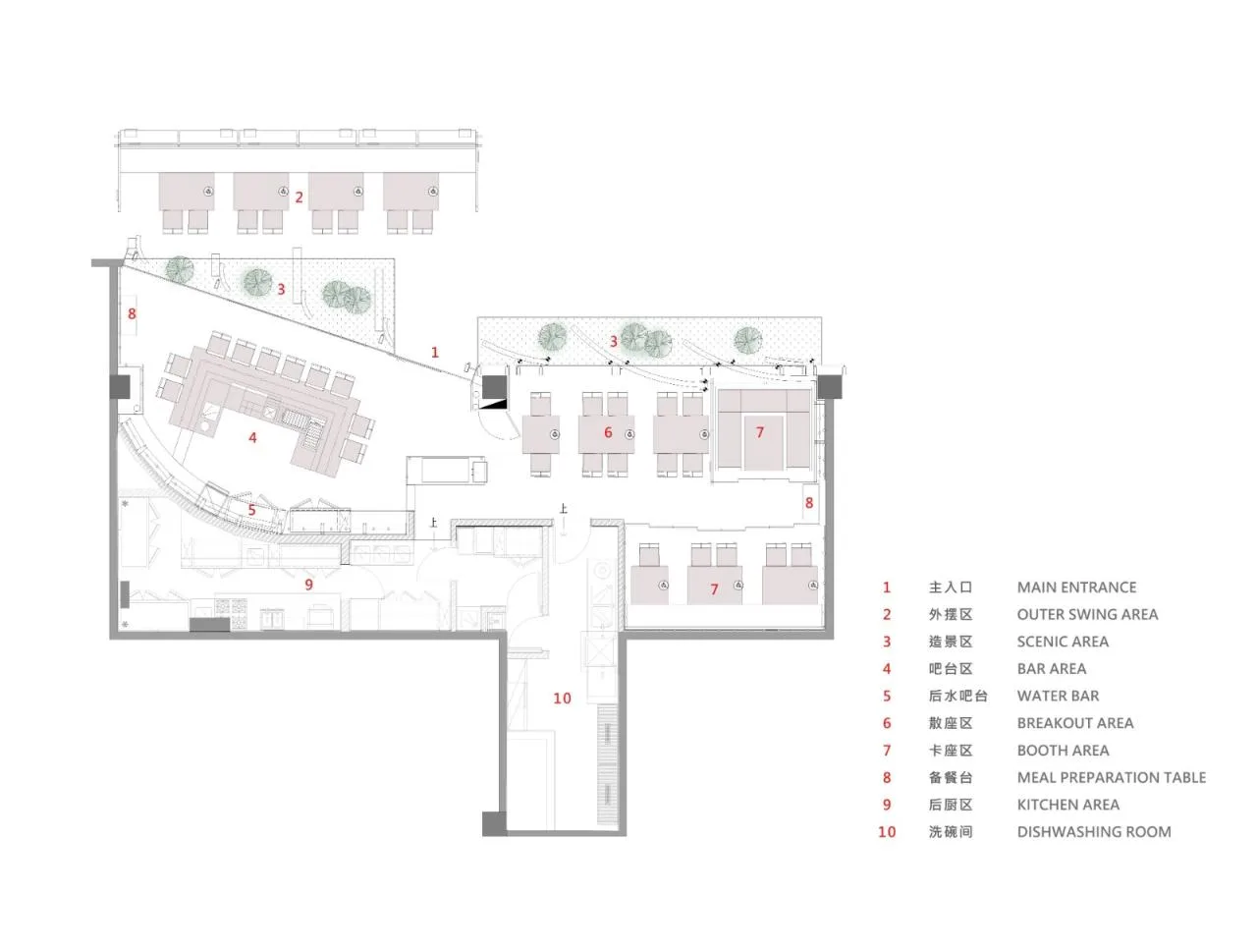 BIM Architecture | Red Wine Market on the Street Corner: Niaoyan Burn/TRIOSTUDIO Sanlishe