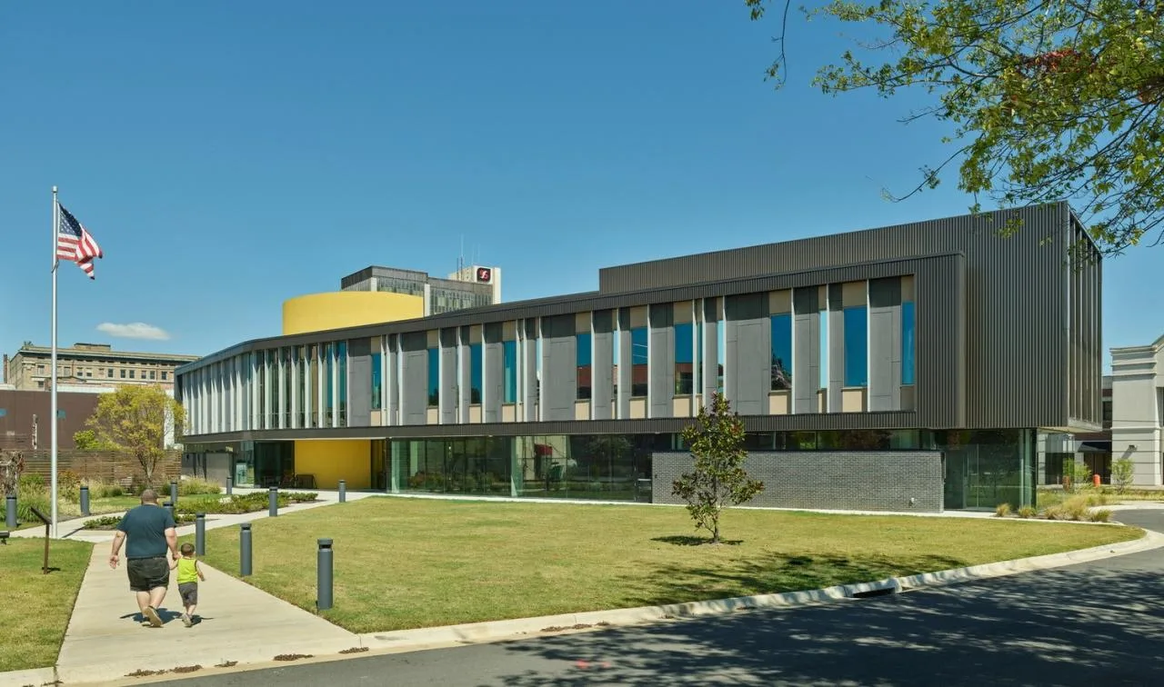 BIM Architecture | Pine Bluff General Library/Polk Stanley Wilcox Architects