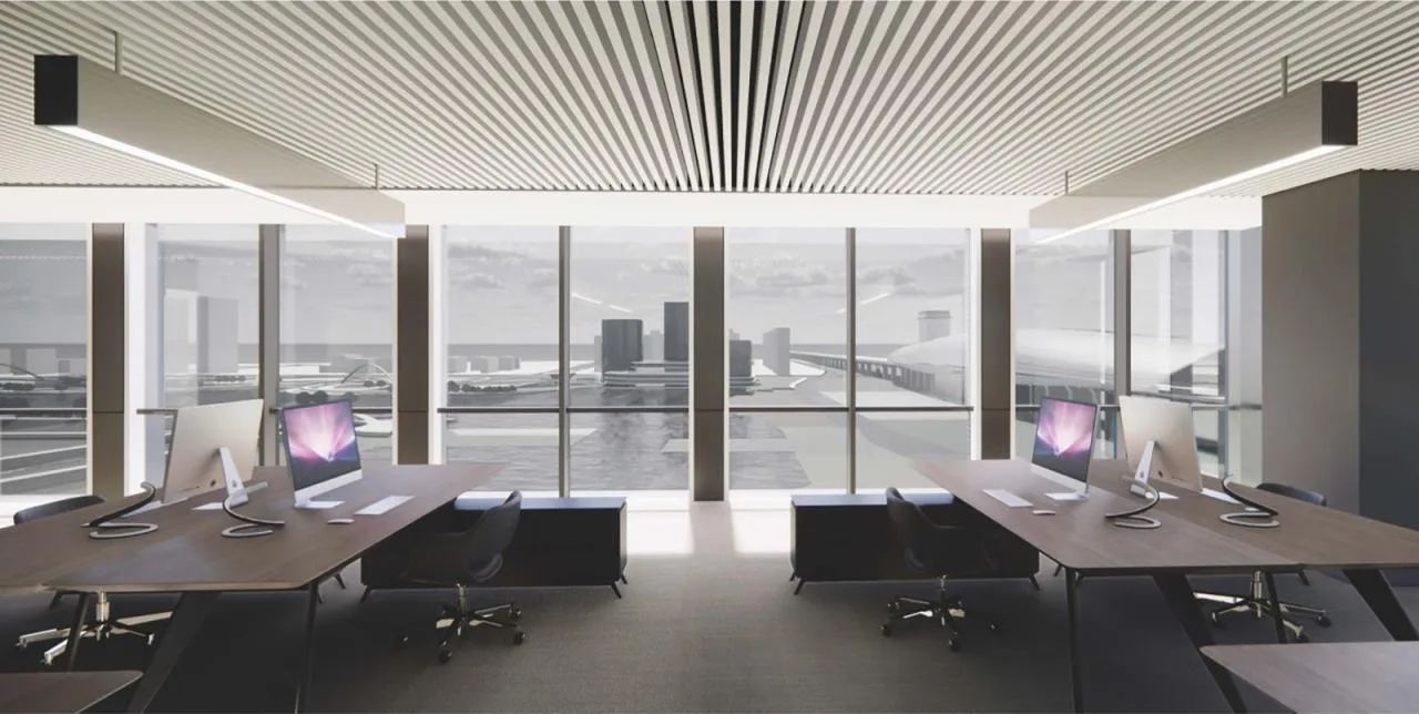 BIM Architecture | Changzhou High Speed Rail New City Navigation Building/Jianhe Architecture