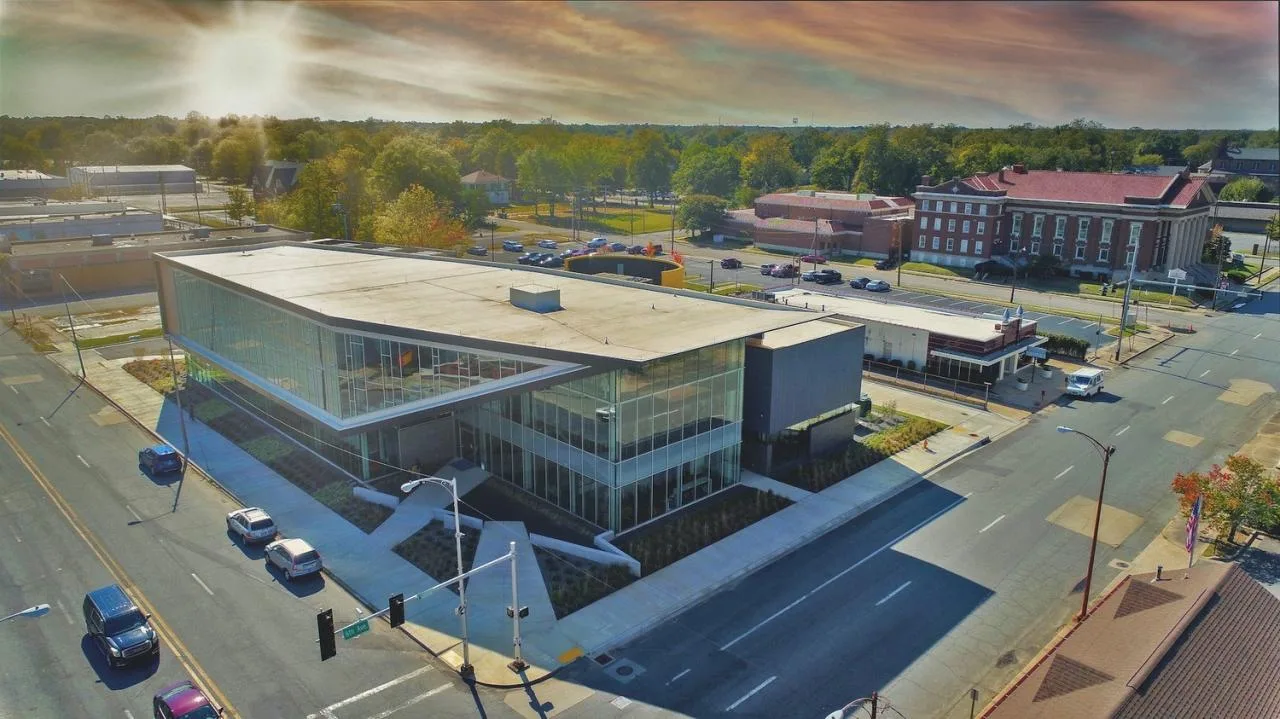 BIM Architecture | Pine Bluff General Library/Polk Stanley Wilcox Architects