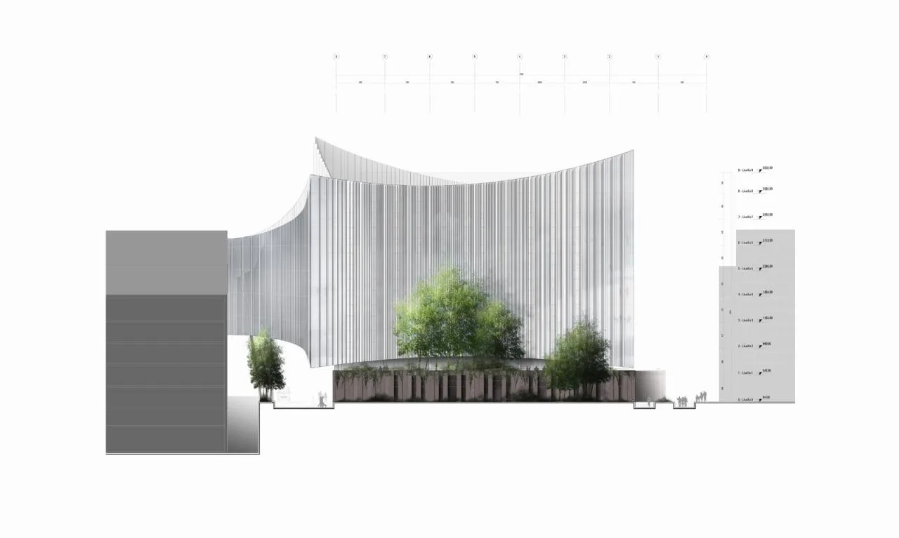 BIM architecture | Hospital that can absorb haze: New Surgery and Emergency Center of Milan San Rafael Hospital/MCA Architecture Firm