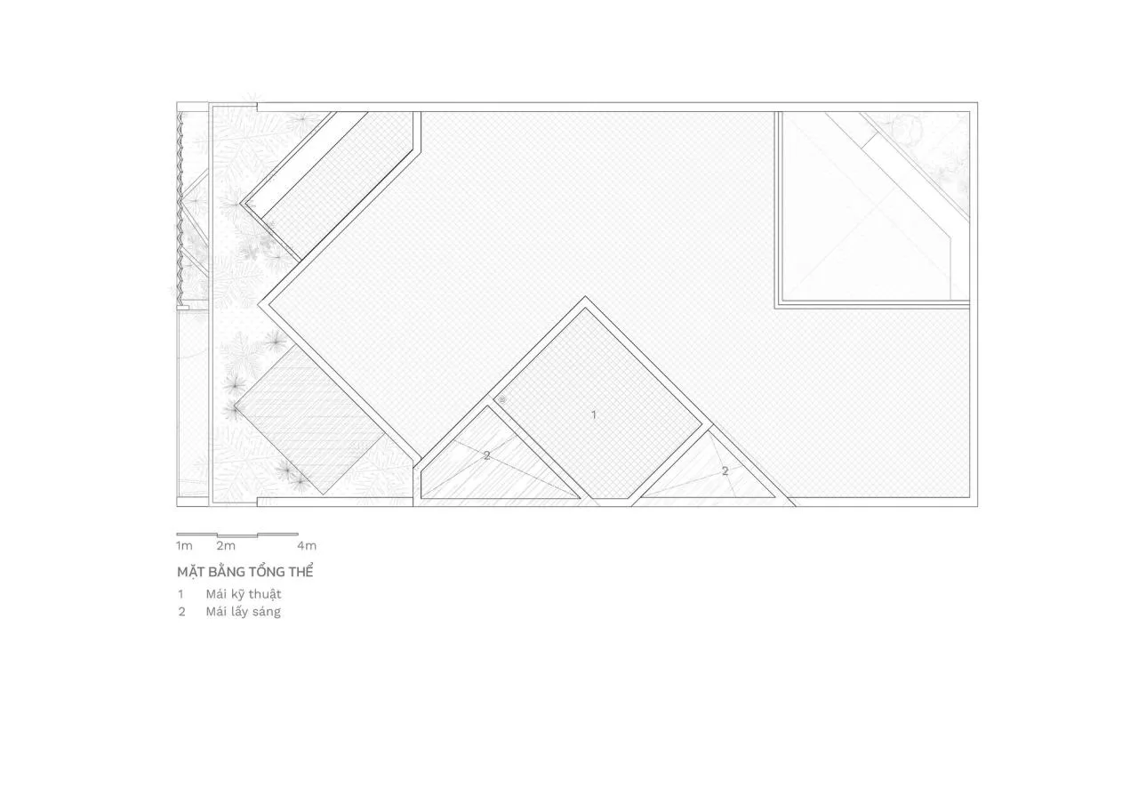 BIM Architecture | Triangle Home/Khuon Studio