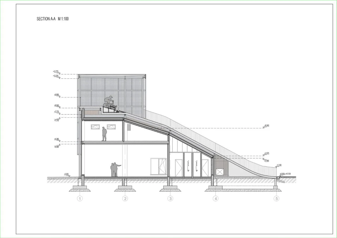 BIM Architecture | Olympic Champion Maris Strombergs' BMX Track/Balta Istaba