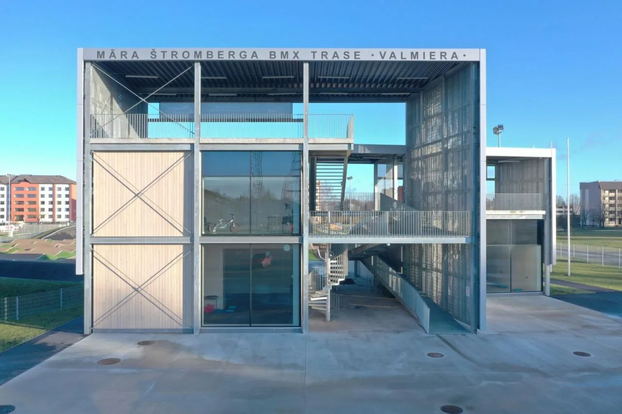 BIM Architecture | Olympic Champion Maris Strombergs' BMX Track/Balta Istaba