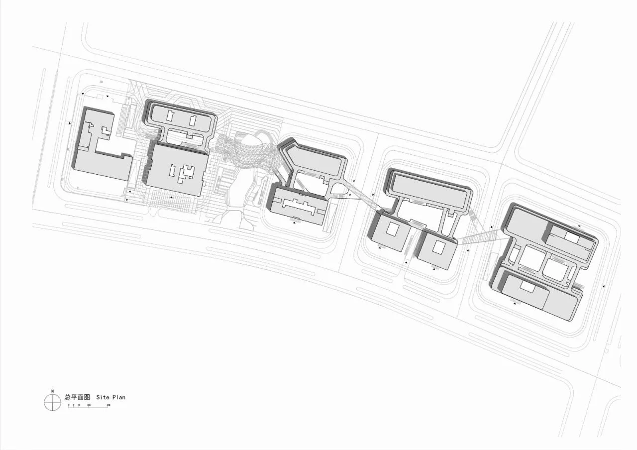 BIM Architecture | Moc Xinguangli · Suzhou High Speed Rail New City Composite Commercial Block/Jianhe Architecture