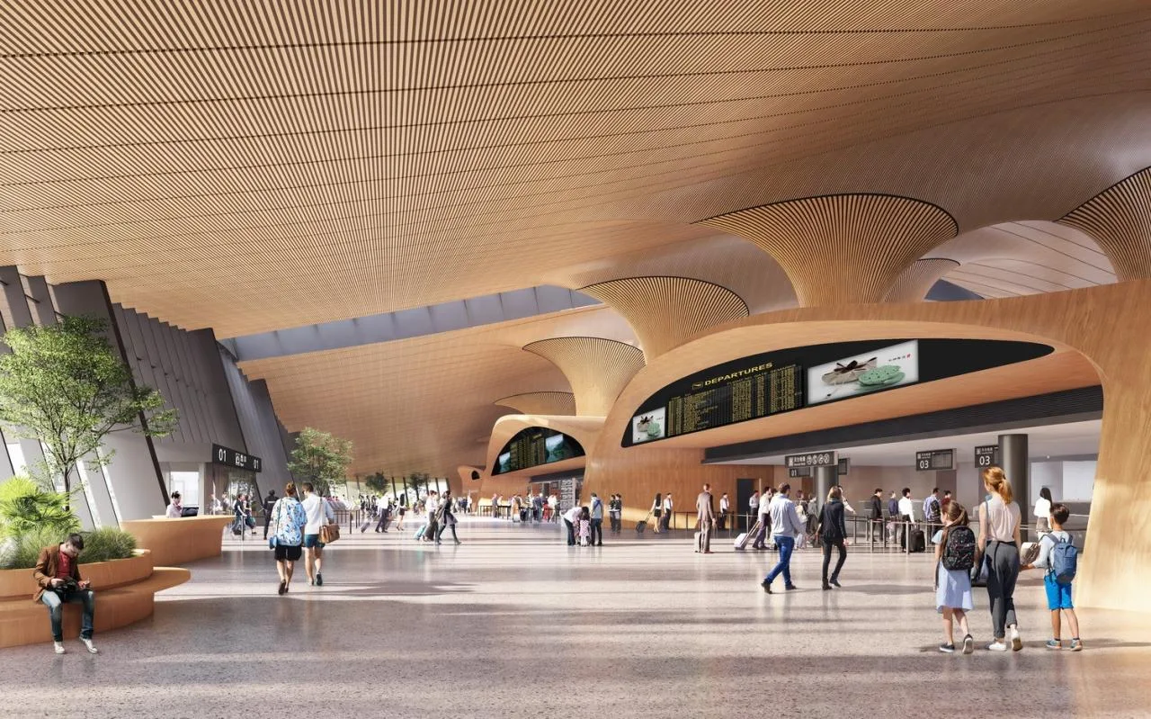 BIM Architecture | 'Flying Birds in the Mountains': Design of Lishui Airport in Zhejiang/MAD by Ma Yansong