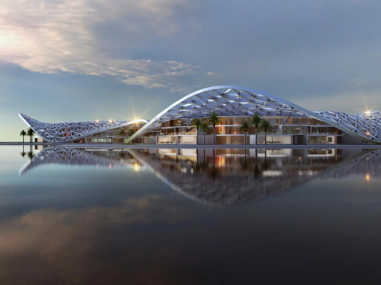 BIM Architecture | Dubai to Build New Technology Zone Creekside, Net Zero Carbon Zone/URB