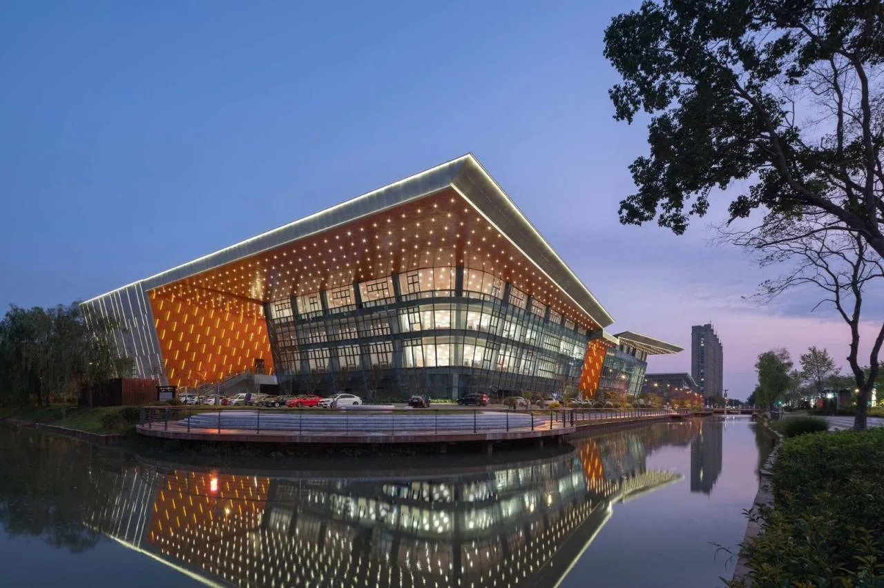 BIM Architecture | Xiangshui Cultural and Art Center/ATAH Landscape Architecture