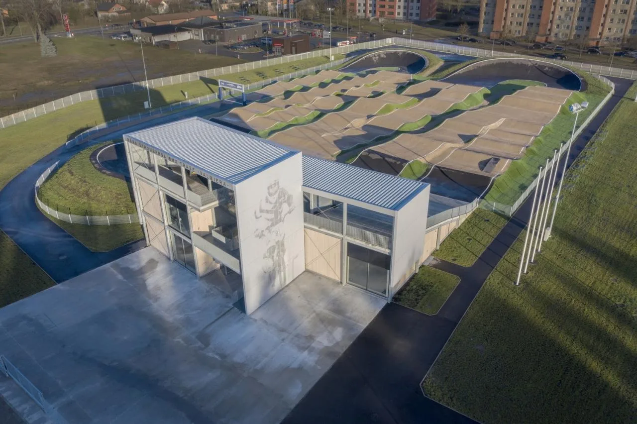BIM Architecture | Olympic Champion Maris Strombergs' BMX Track/Balta Istaba