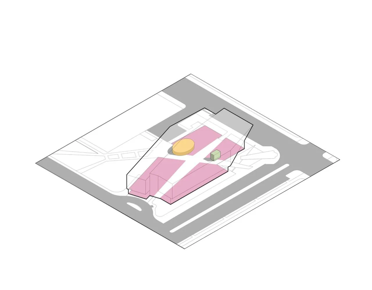 BIM Architecture | Pine Bluff General Library/Polk Stanley Wilcox Architects