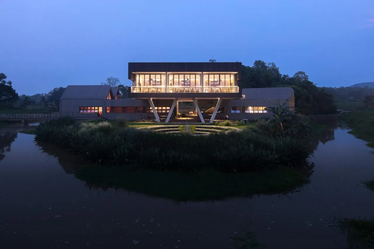 BIM Architecture | A Country Club that Unleashes Nature: JOYBO FARM/Wujian Architectural Design Firm on Jiang Xiaobai's One Acre Three Part Land