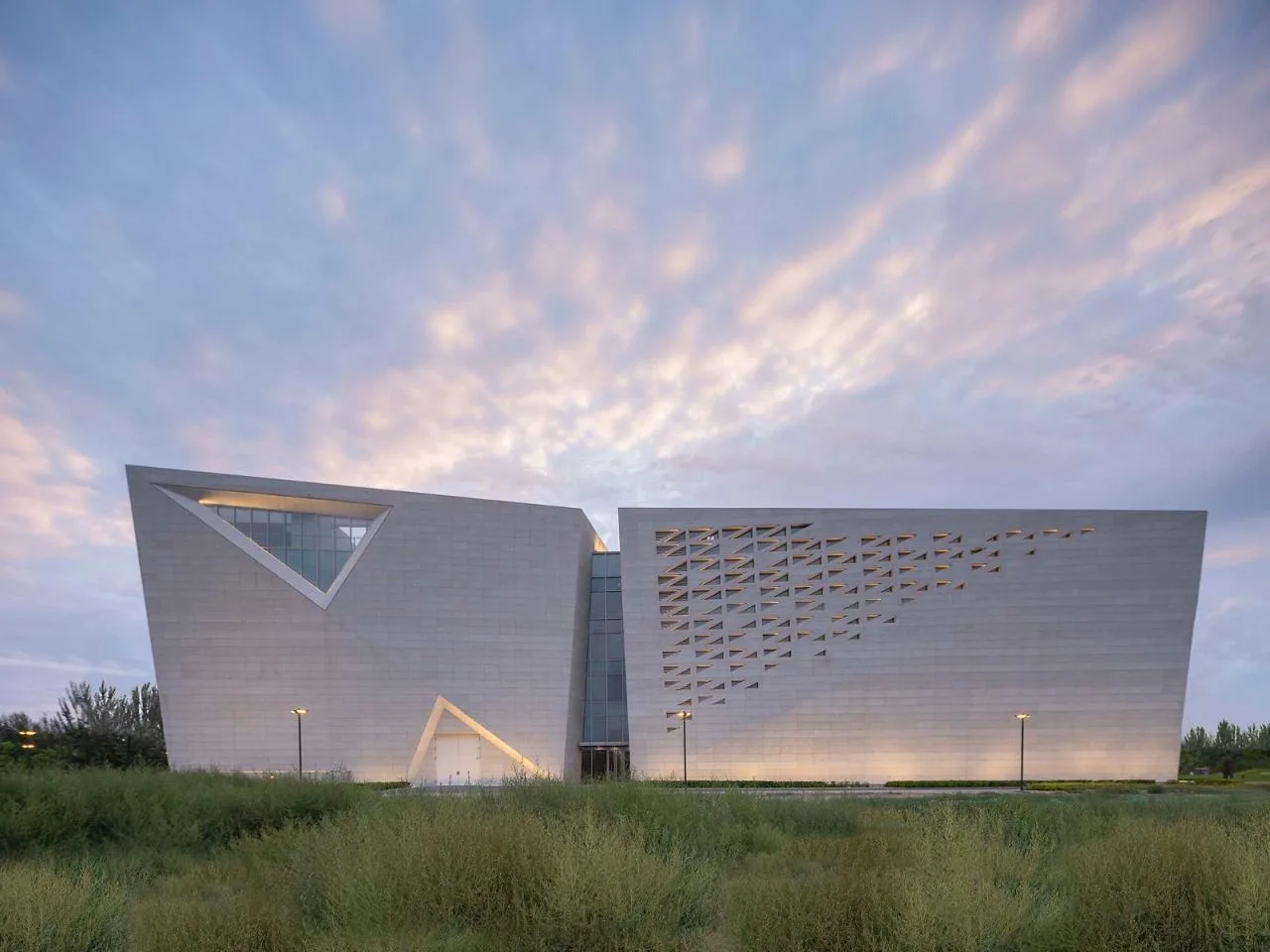 BIM Architecture | Ningxia Art Museum/Architectural Landscape Design