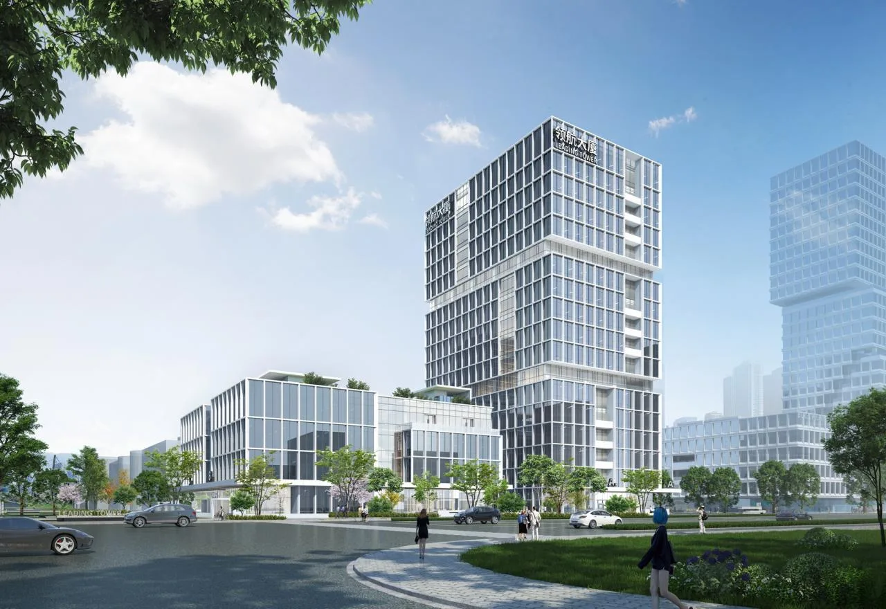BIM Architecture | Changzhou High Speed Rail New City Navigation Building/Jianhe Architecture