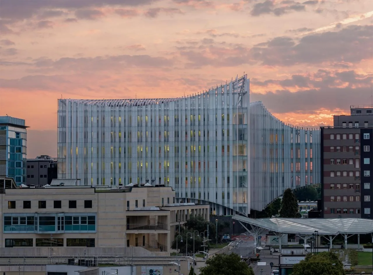 BIM architecture | Hospital that can absorb haze: New Surgery and Emergency Center of Milan San Rafael Hospital/MCA Architecture Firm