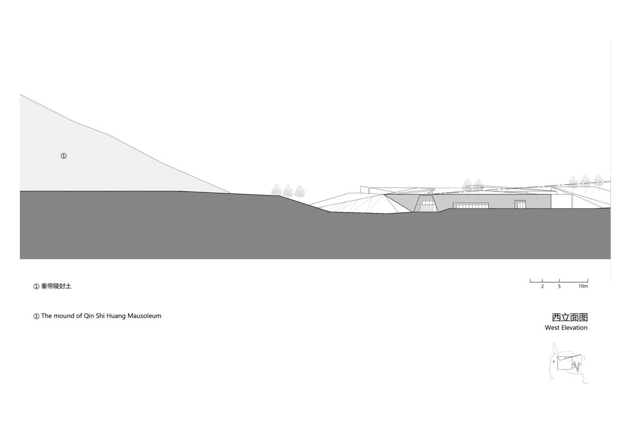 BIM Architecture | Xi'an Qin Shi Huang Mausoleum Museum Bronze Chariots and Horses Museum/Endless Design Studio