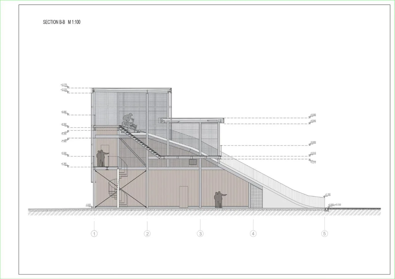 BIM Architecture | Olympic Champion Maris Strombergs' BMX Track/Balta Istaba