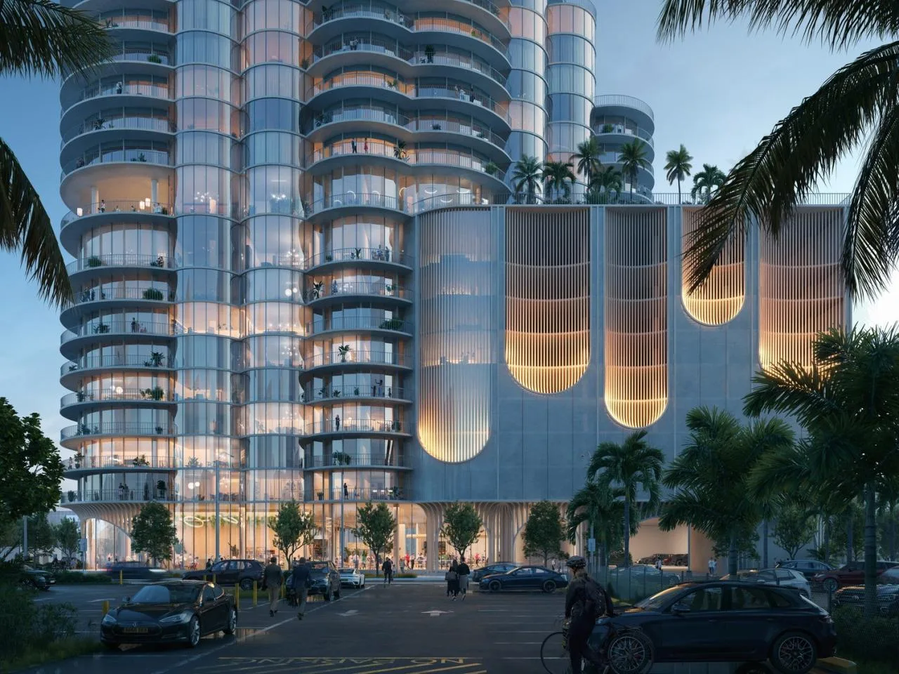 BIM Architecture | Stacked Columns, South Florida Integrated Tower Solution/ODA