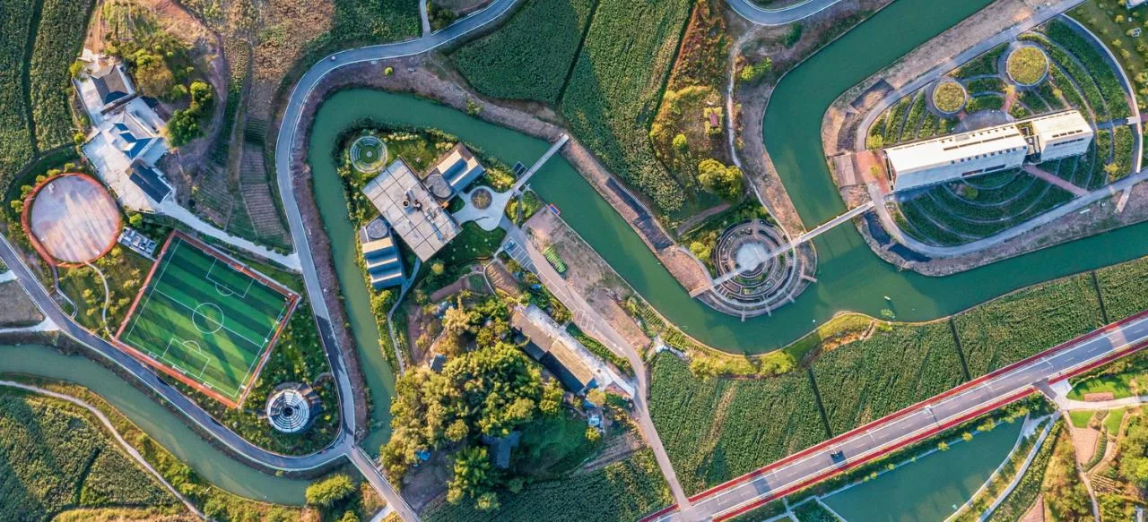 BIM Architecture | A Country Club that Unleashes Nature: JOYBO FARM/Wujian Architectural Design Firm on Jiang Xiaobai's One Acre Three Part Land