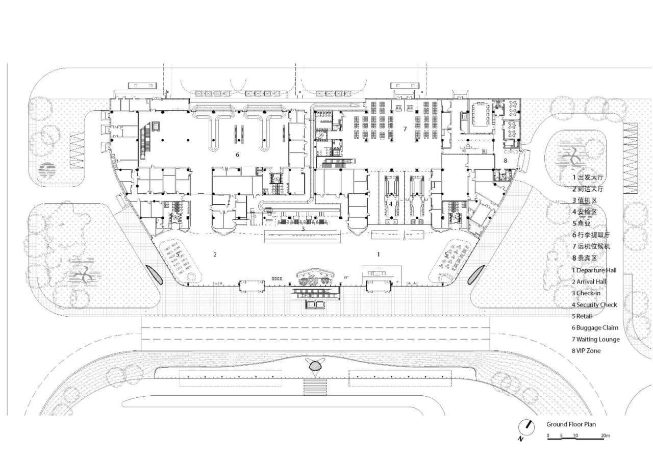 BIM Architecture | 'Flying Birds in the Mountains': Design of Lishui Airport in Zhejiang/MAD by Ma Yansong