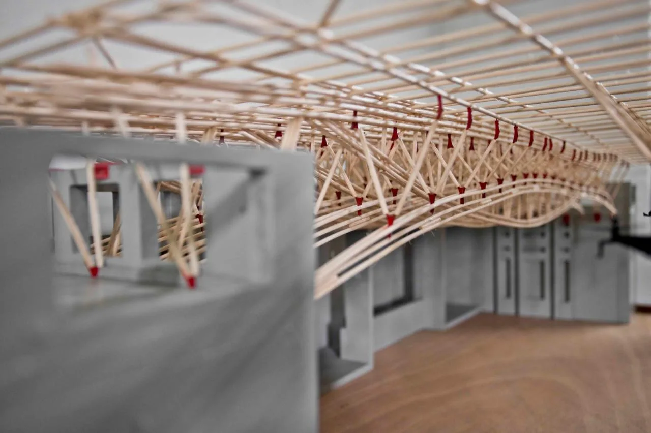 BIM Architecture | Craftsman Bamboo System Yogashala/ThumbImpressions