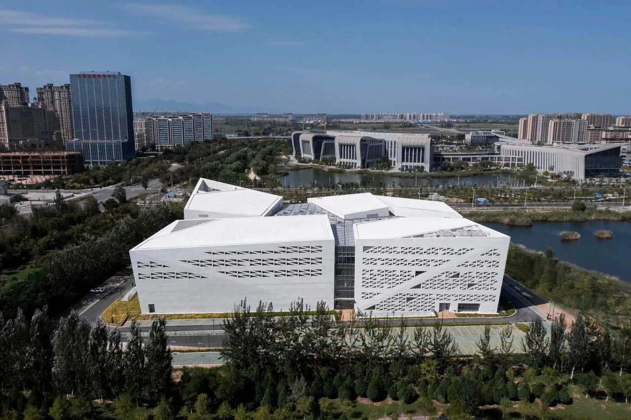BIM Architecture | Ningxia Art Museum/Architectural Landscape Design