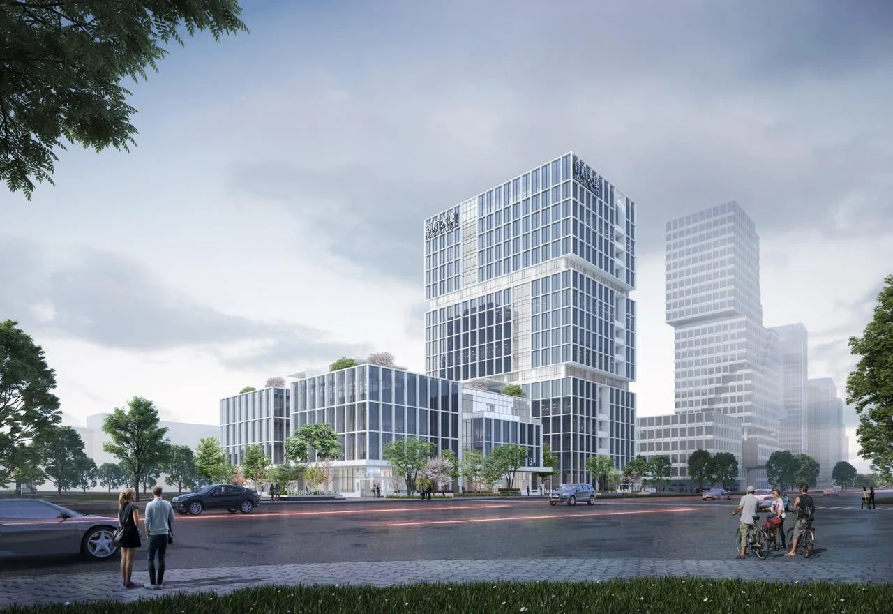 BIM Architecture | Changzhou High Speed Rail New City Navigation Building/Jianhe Architecture