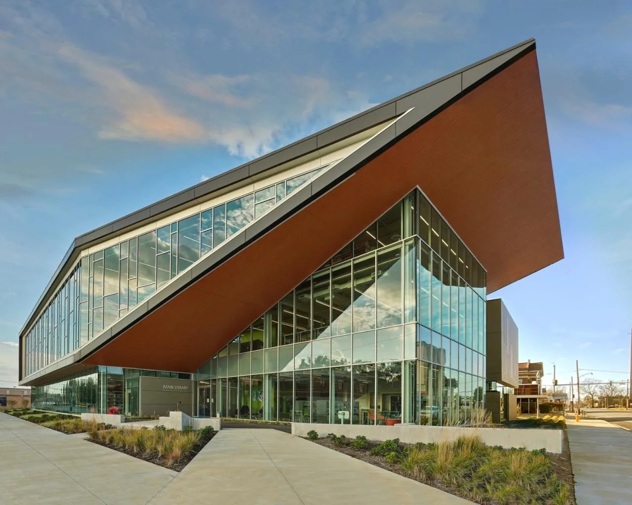 BIM Architecture | Pine Bluff General Library/Polk Stanley Wilcox Architects