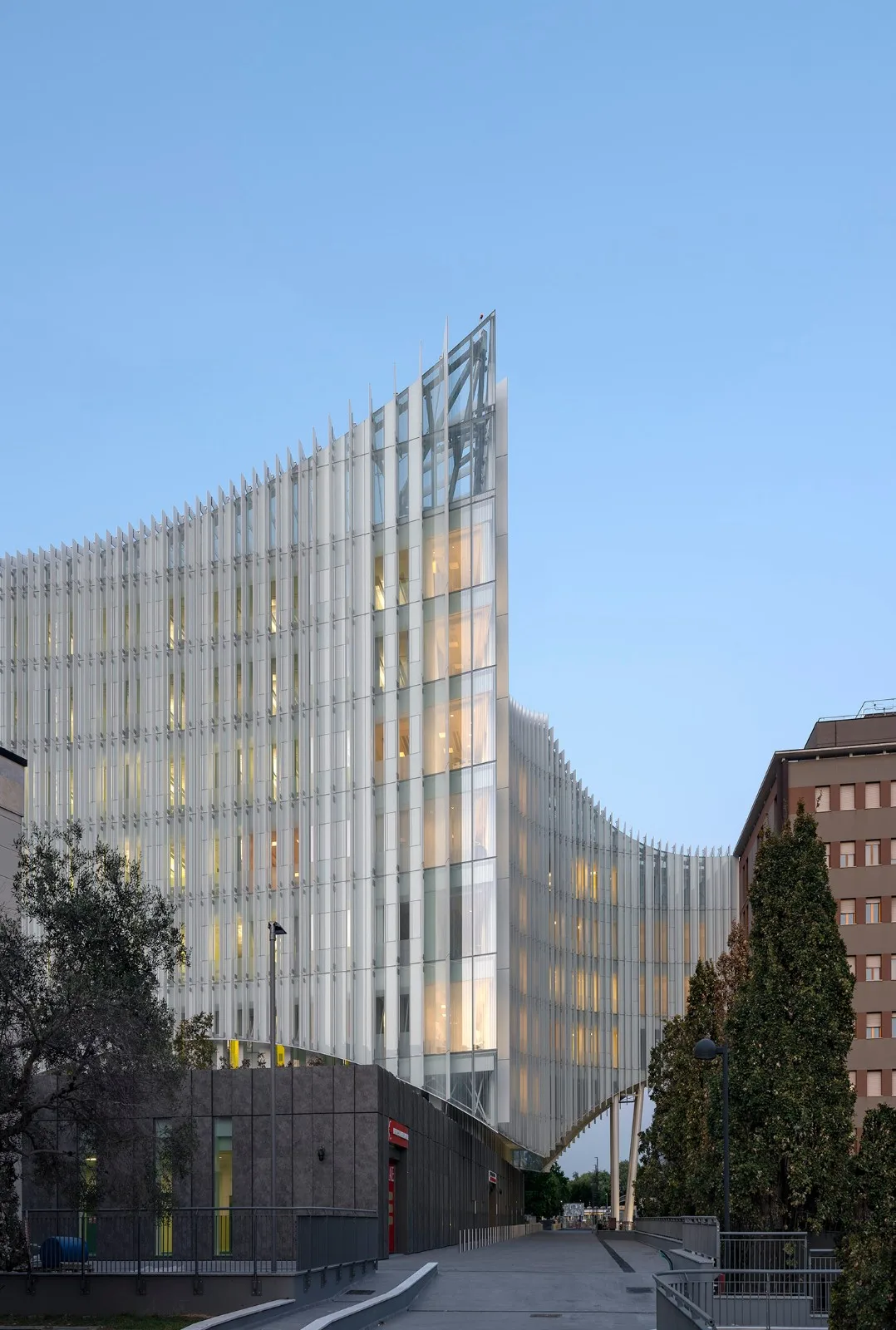 BIM architecture | Hospital that can absorb haze: New Surgery and Emergency Center of Milan San Rafael Hospital/MCA Architecture Firm