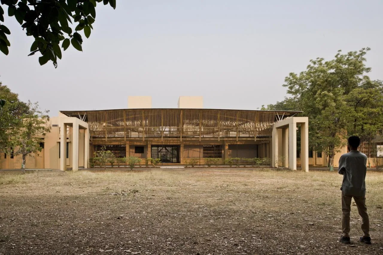 BIM Architecture | Craftsman Bamboo System Yogashala/ThumbImpressions