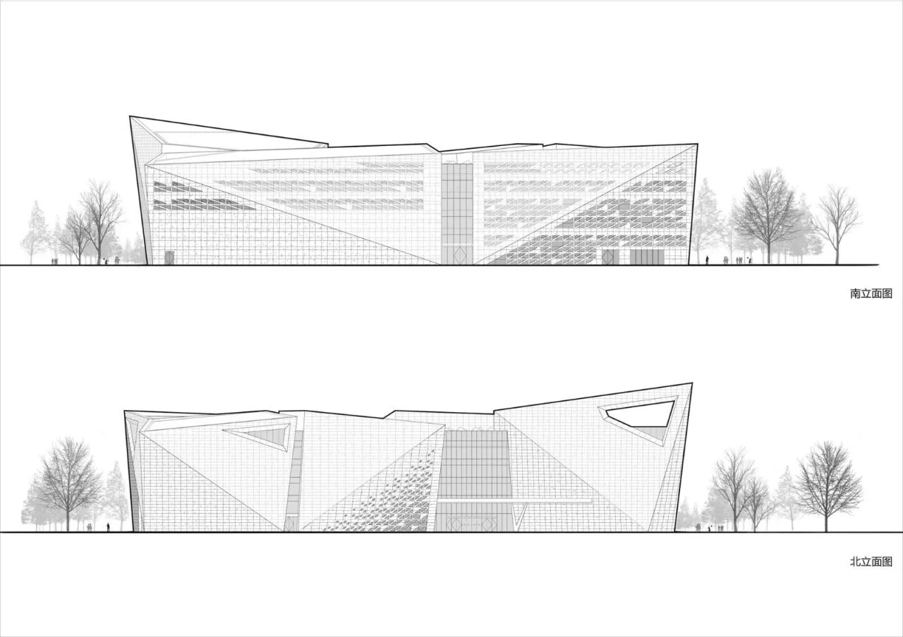 BIM Architecture | Ningxia Art Museum/Architectural Landscape Design