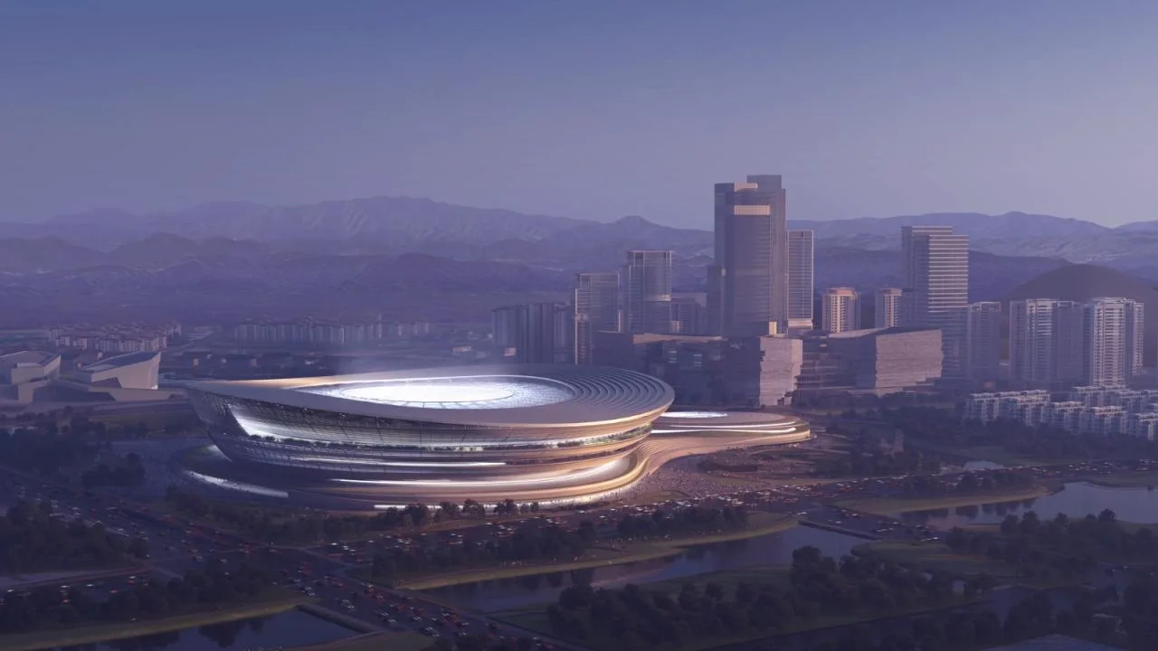 BIM Architecture | Layer by layer blinds, Zaha Hadid Architects wins' Hangzhou Future Science and Technology Cultural Center International Sports Center
