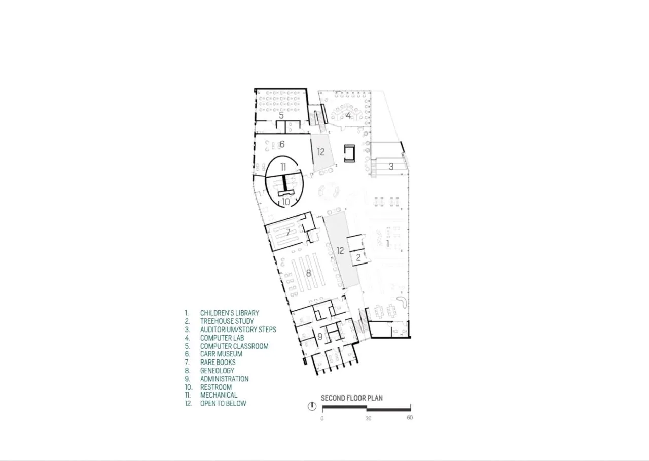 BIM Architecture | Pine Bluff General Library/Polk Stanley Wilcox Architects