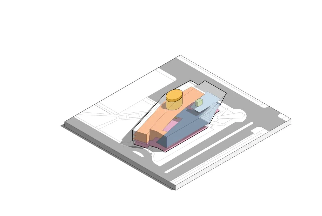 BIM Architecture | Pine Bluff General Library/Polk Stanley Wilcox Architects