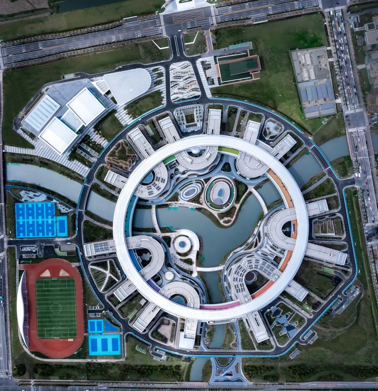BIM Architecture | Xi'an Jiaotong Liverpool University Taicang Campus/HPP Architects