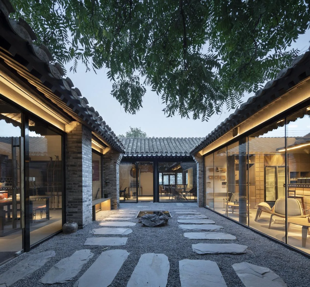 BIM Architecture | Wanguo Fudi Craft Wine Bar, Beijing/DAGA Grand View Architecture